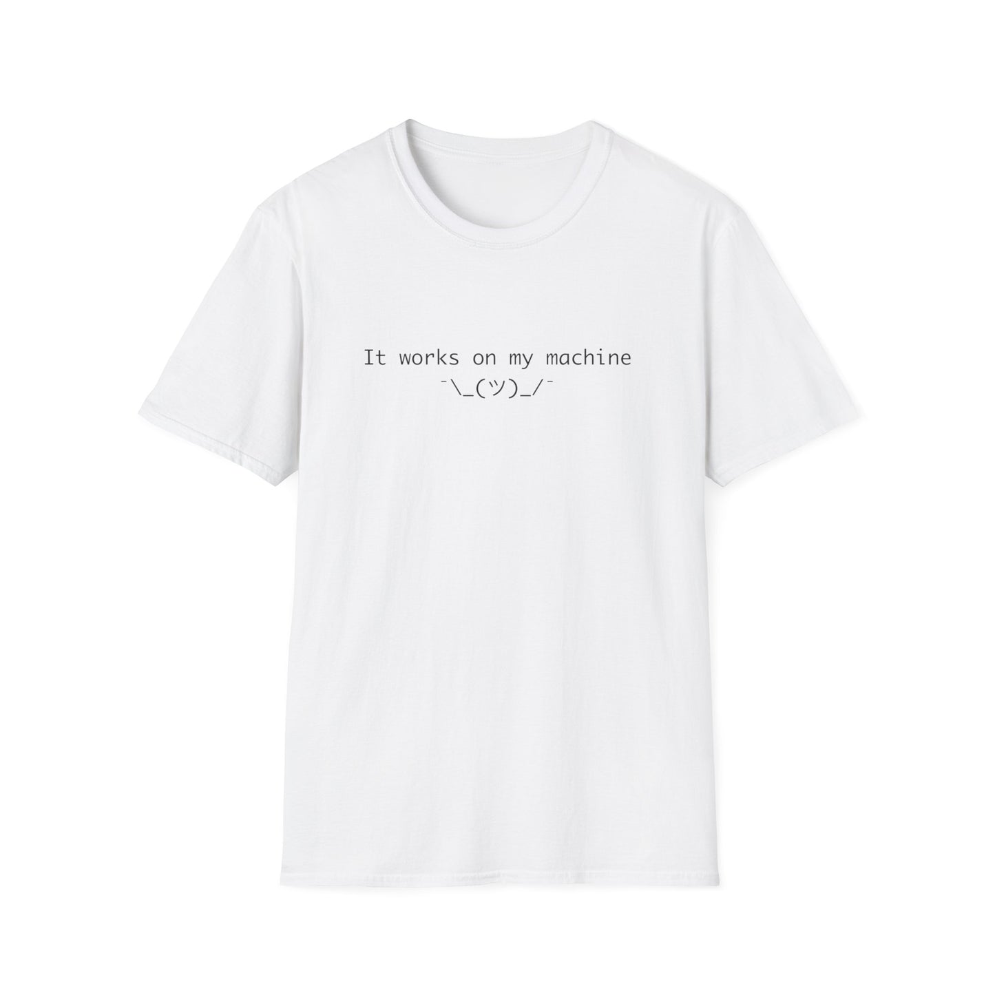 It Works On My Machine, Programming T-Shirt, Coder T-Shirt, Funny Shirt