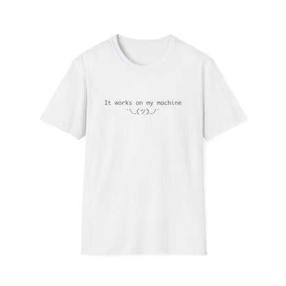 It Works On My Machine, Programming T-Shirt, Coder T-Shirt, Funny Shirt