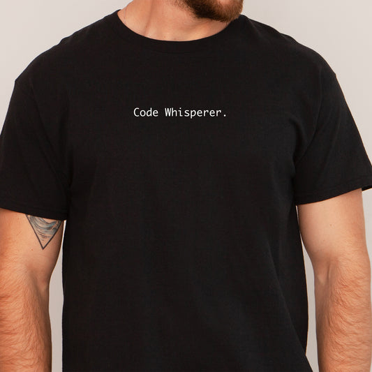 Code Whisperer, Programming T-Shirt, Coder T-Shirt